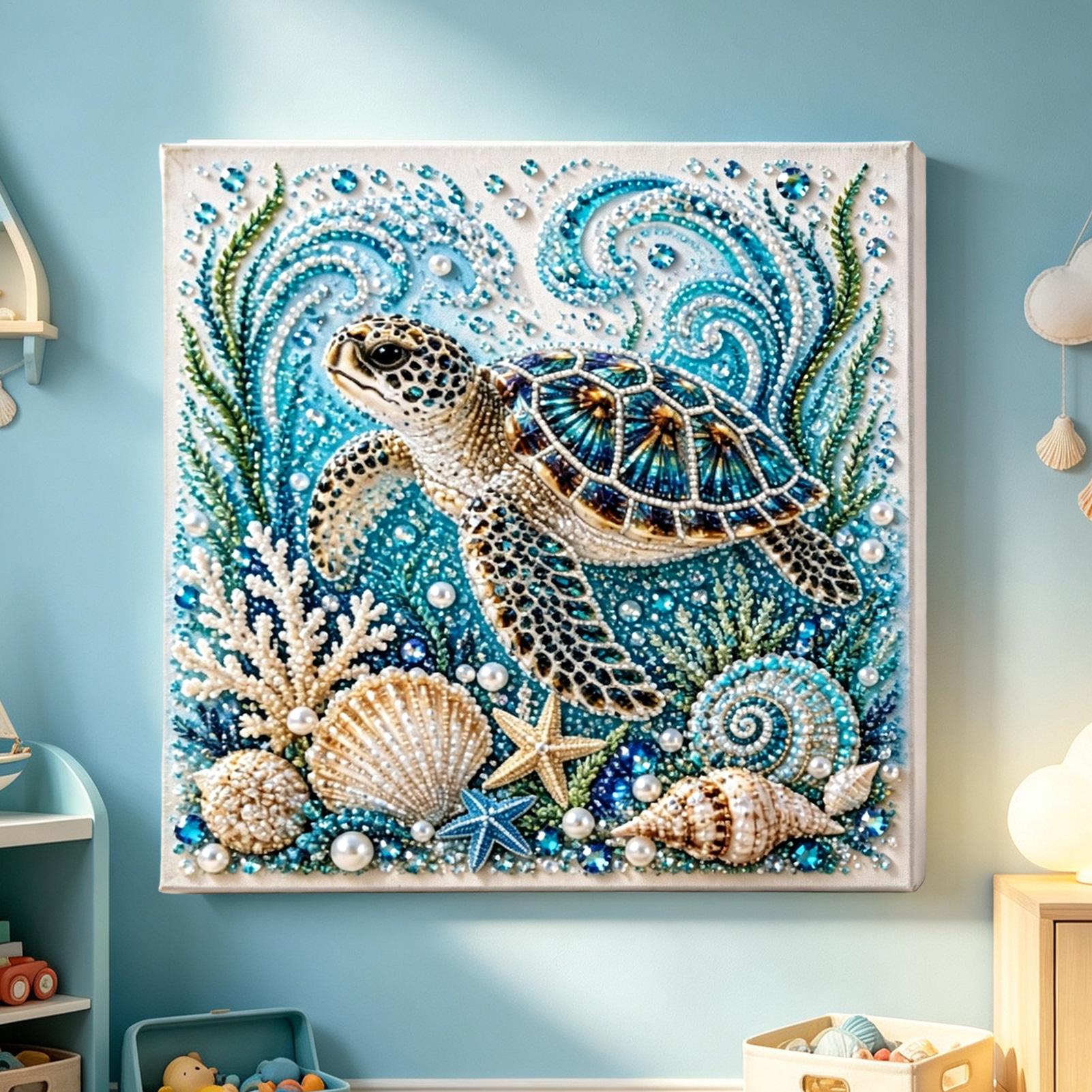 Art Craft Jellyfish - Ocean Themed Pearl Craft DIY Kit