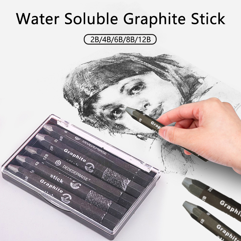 Art Craft Jumbo - 5pcs With Box Artist Sketching Pencil