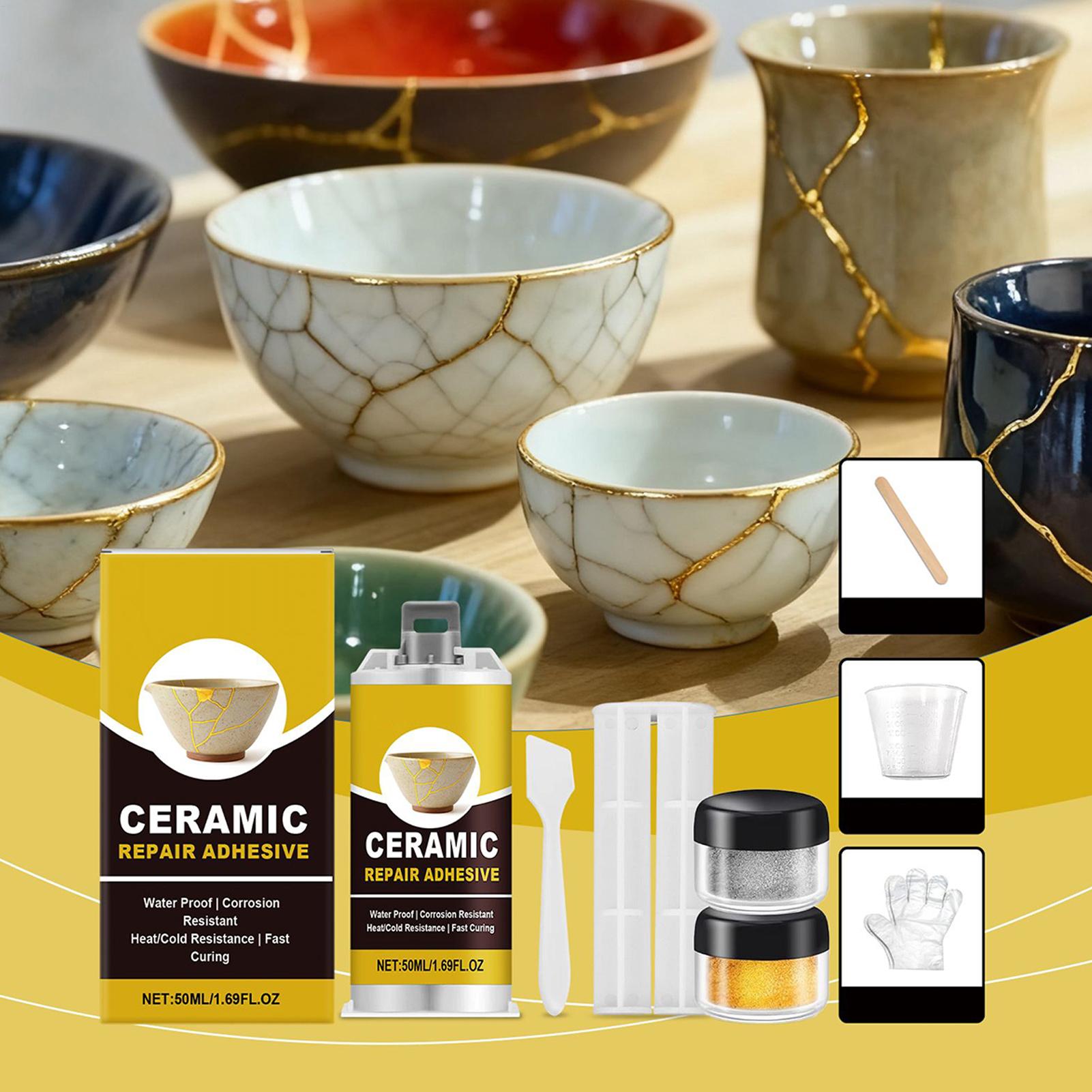 Japanese Pottery Gold Repair K - Art Craft Workshop recension och pris