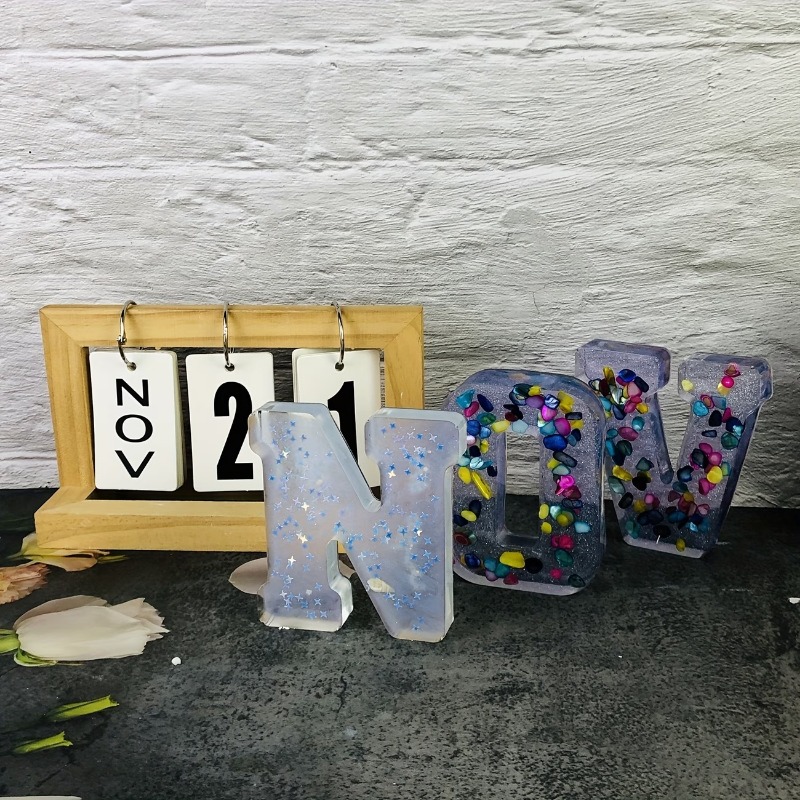 Large Silicone Molds for Casti - Art Craft Letter A recension och pris