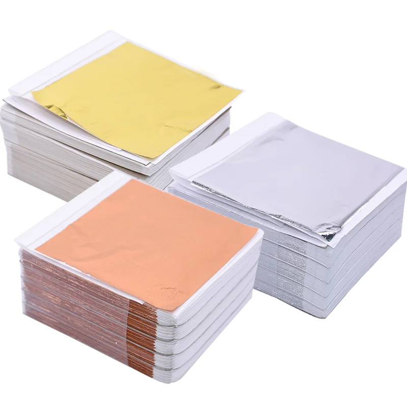 100Pcs Imitation Gold Sliver C - Art Craft With Leaves recension och pris