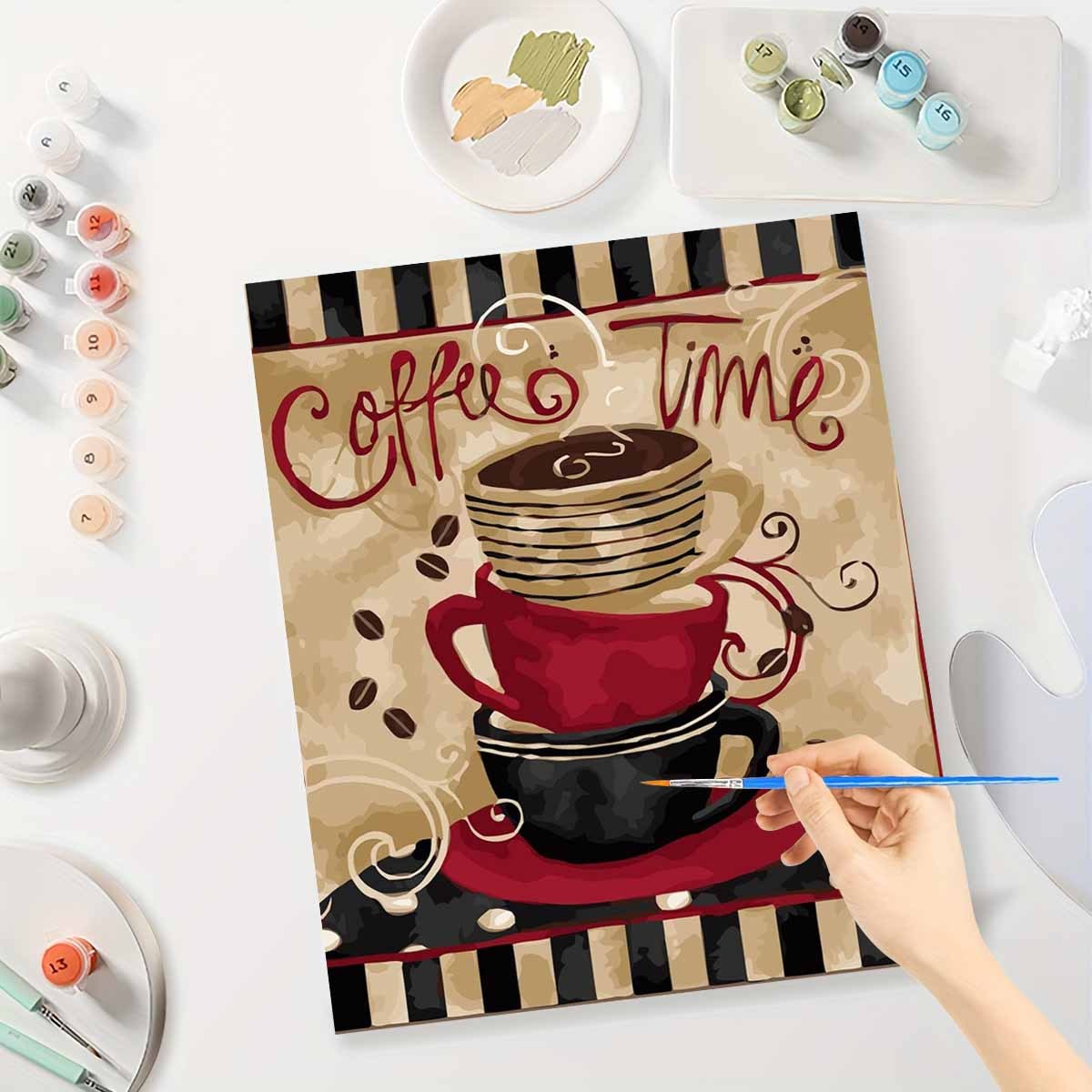 Paint By Numbers Kit for Adult - Art Craft Letter A recension och pris