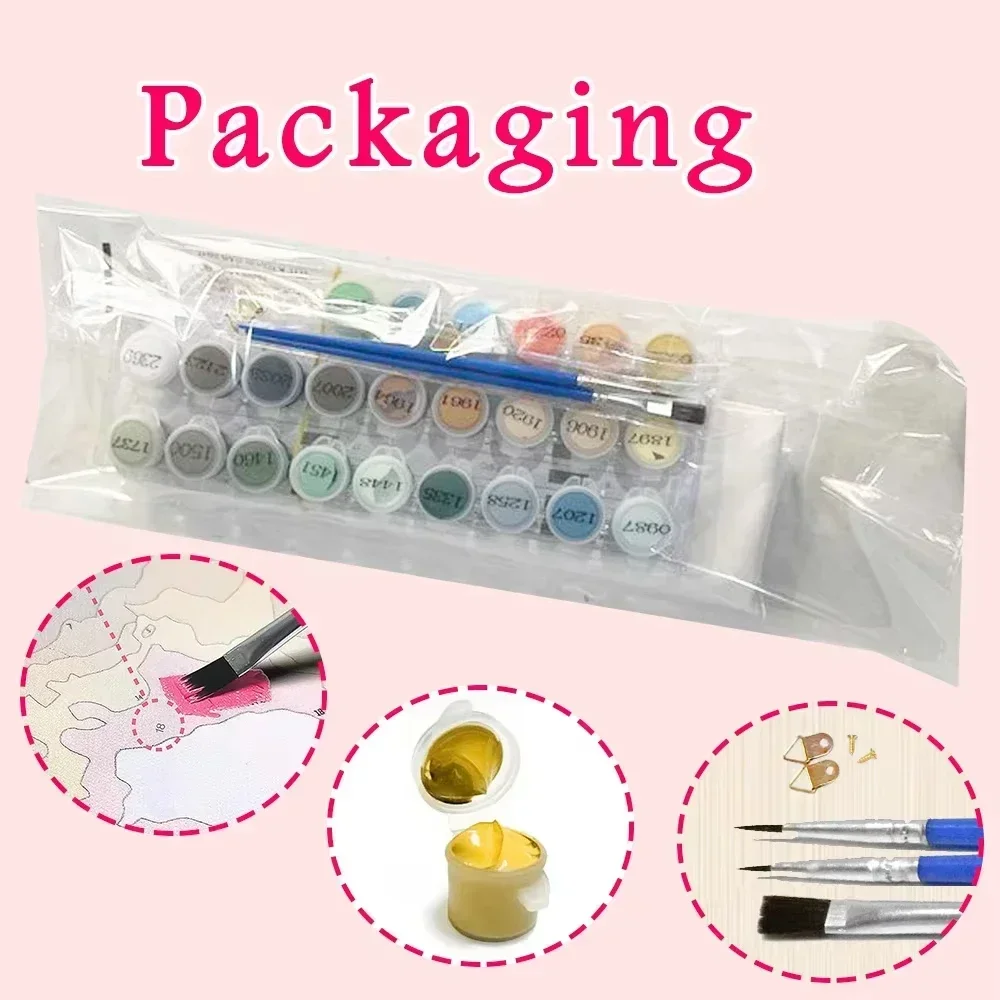 Paint By Numbers Kit for Adult - Art Craft Letter A recension och pris