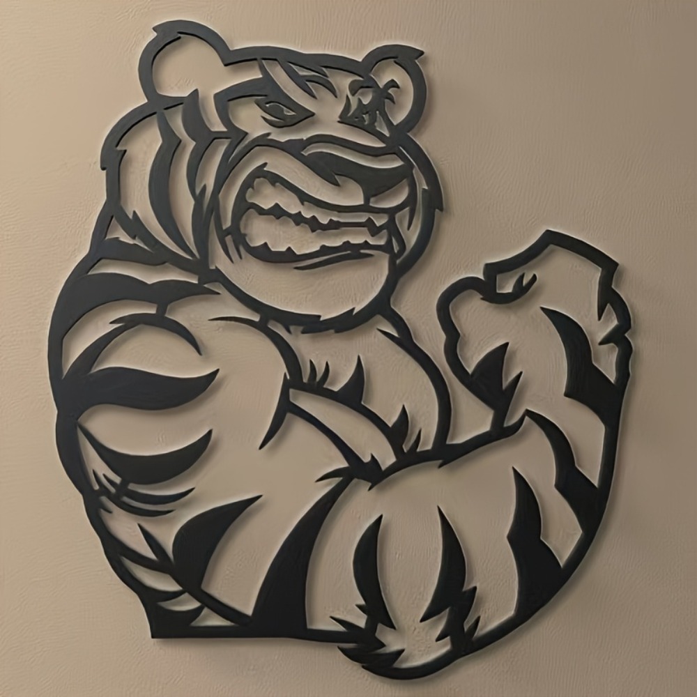 CIFBUY Metal Wall Art Tiger Ir - Art And Craft Jungle recension och pris