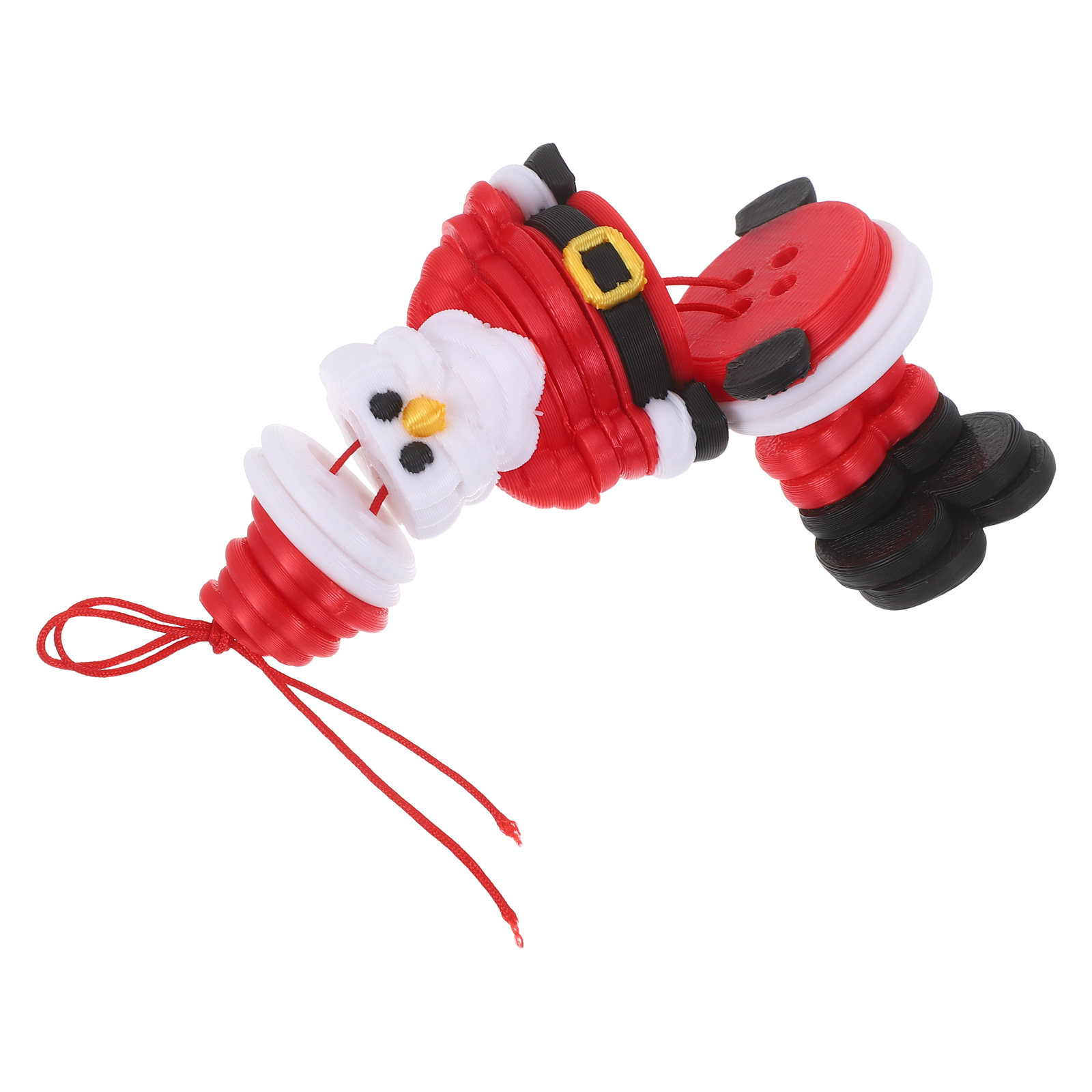1Set Button Art Santa Ornament - Art And Craft For Xmas recension och pris