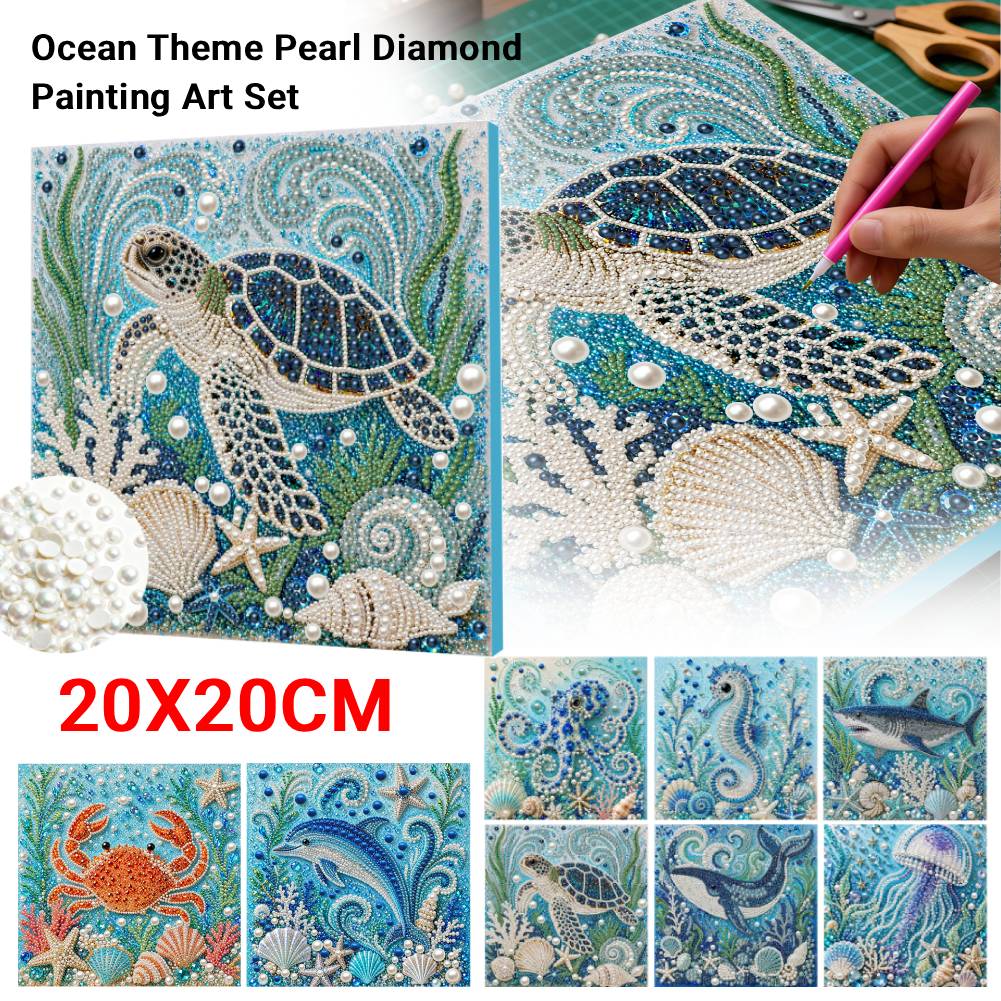 Ocean Turtle jellyfish DIY Pea - Art Craft Jellyfish recension och pris