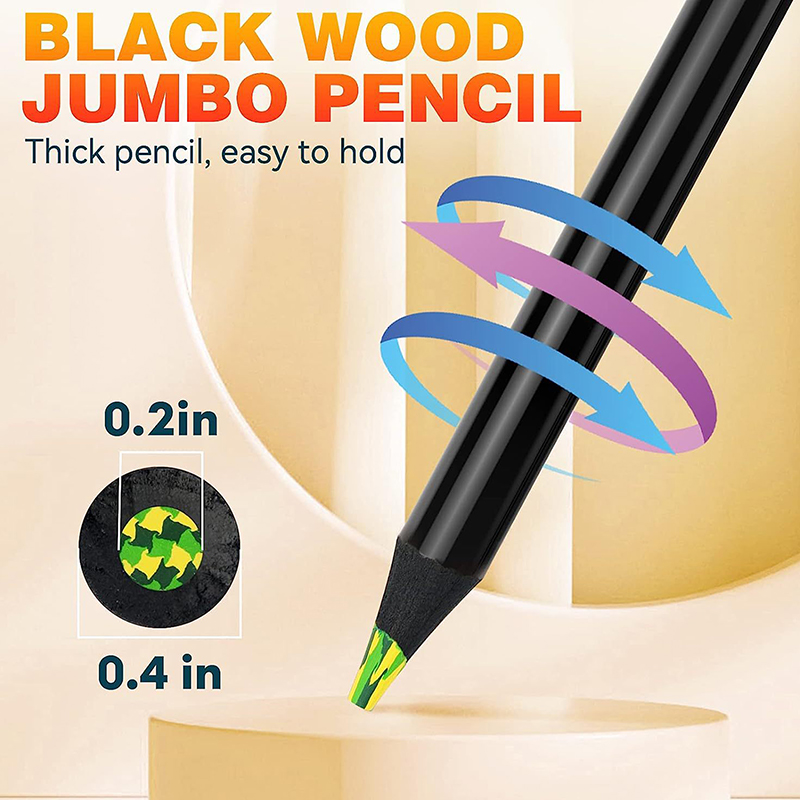 Multicolored Pencils Gradient  - Art Craft Jumbo recension och pris