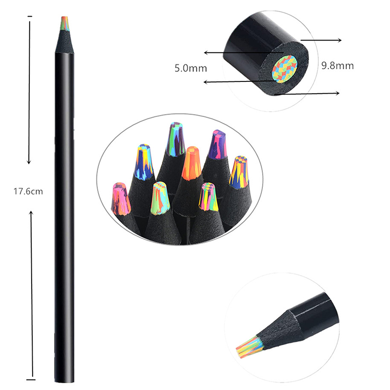 Multicolored Pencils Gradient  - Art Craft Jumbo recension och pris