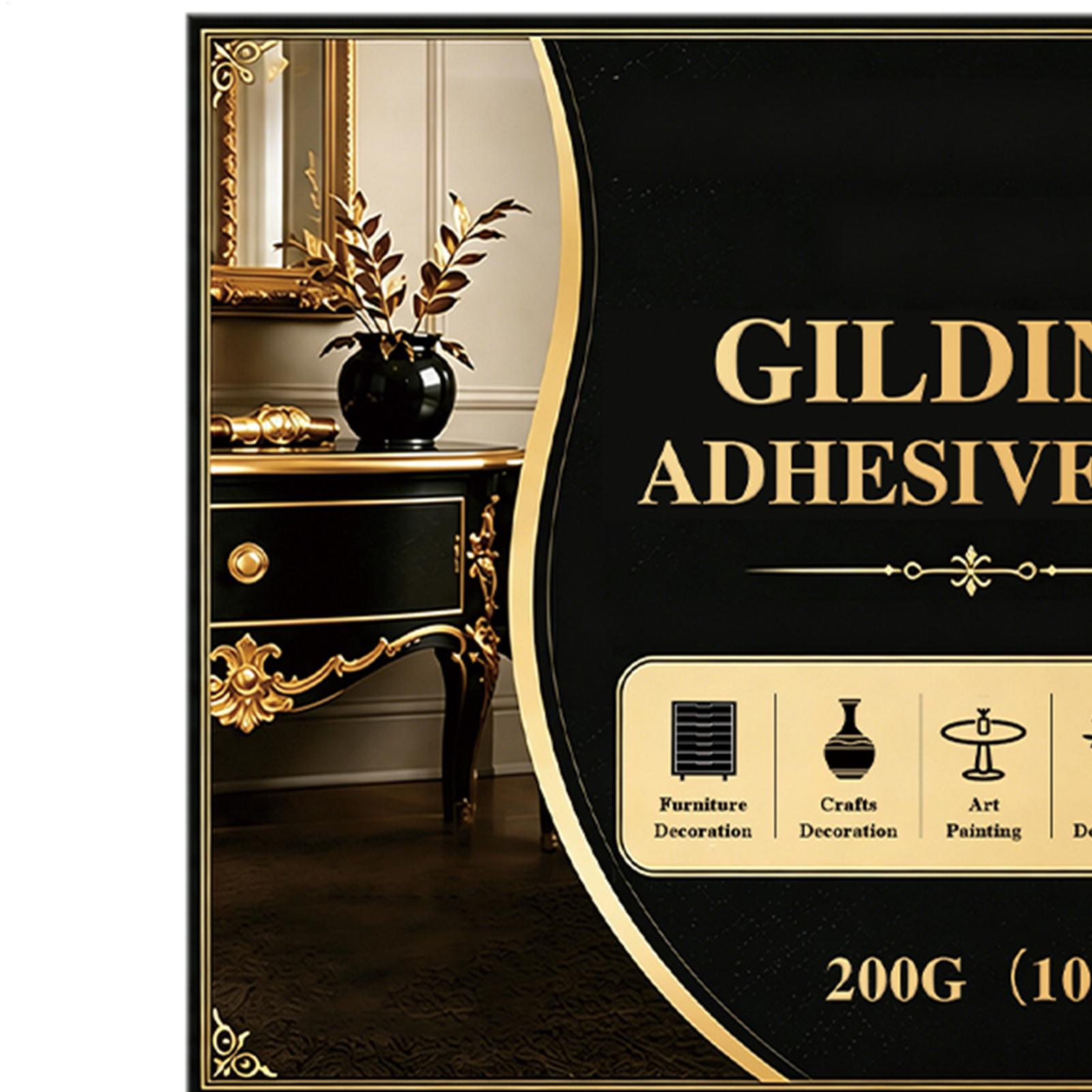 NEW Gilding Adhesive Water-Bas - Art Craft With Leaves recension och pris