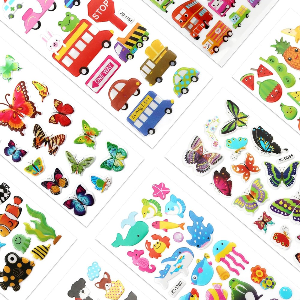 3D Puffy Bubble Stickersfor Ki - Art Craft Toddler recension och pris