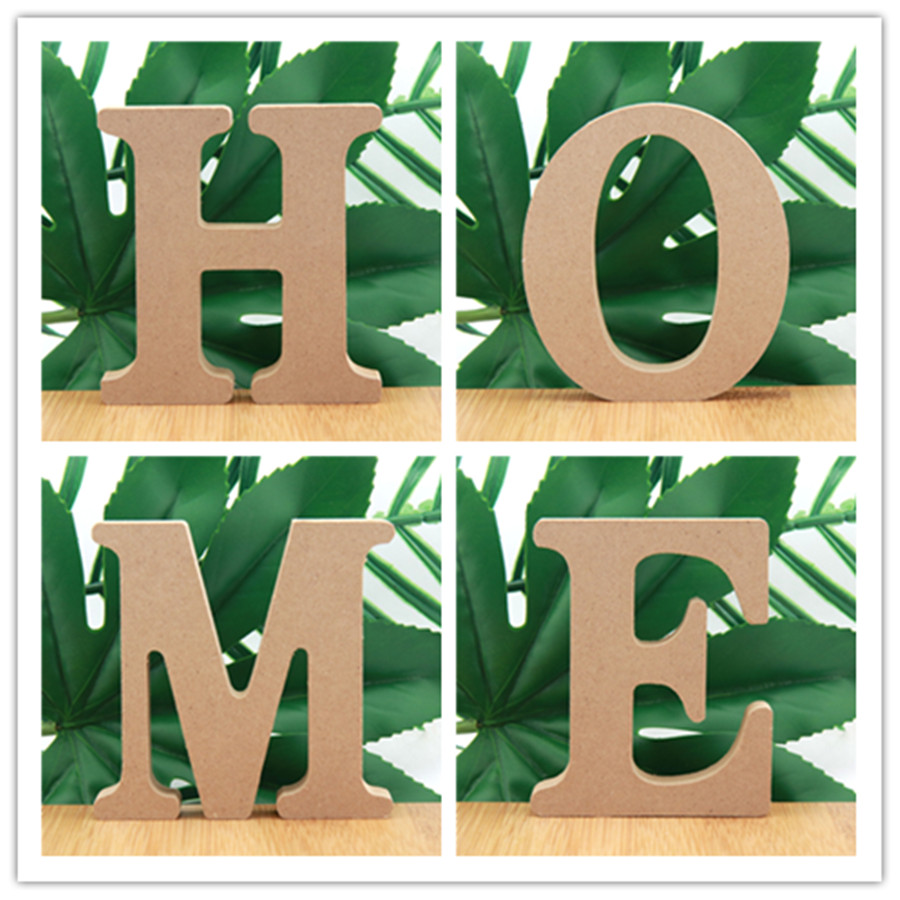 1pc 10cm Wood Color Wooden Let - Art Craft Letter A recension och pris