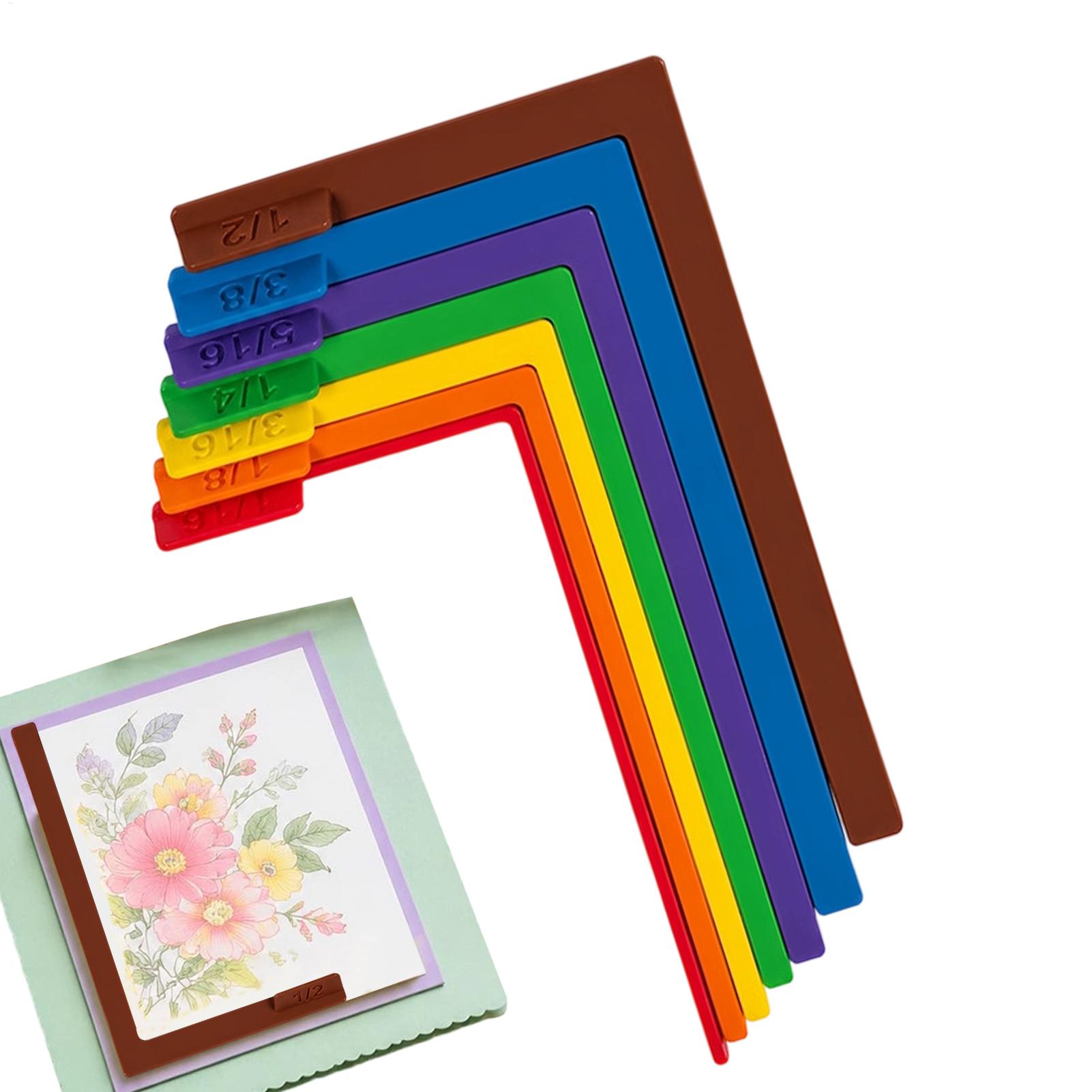 7pcs Paper Crafting Alignment  - Box Art And Craft recension och pris