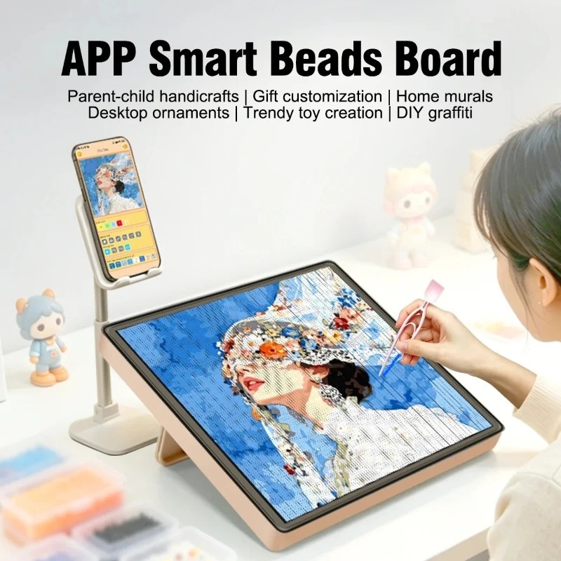 Electronic Fuse Beads Pegboard - Art Craft App recension och pris