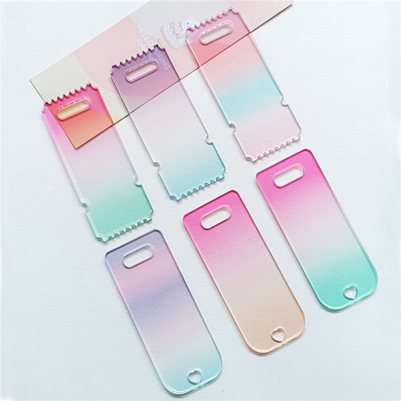 Colorful Gradient Acrylic Orna - Art Craft New Year recension och pris