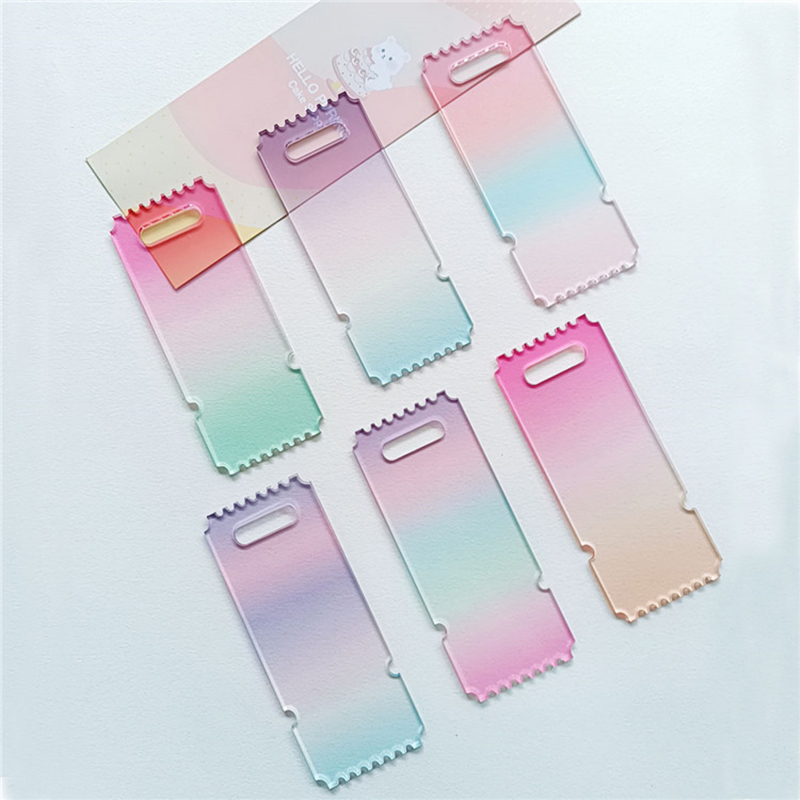Colorful Gradient Acrylic Orna - Art Craft New Year recension och pris