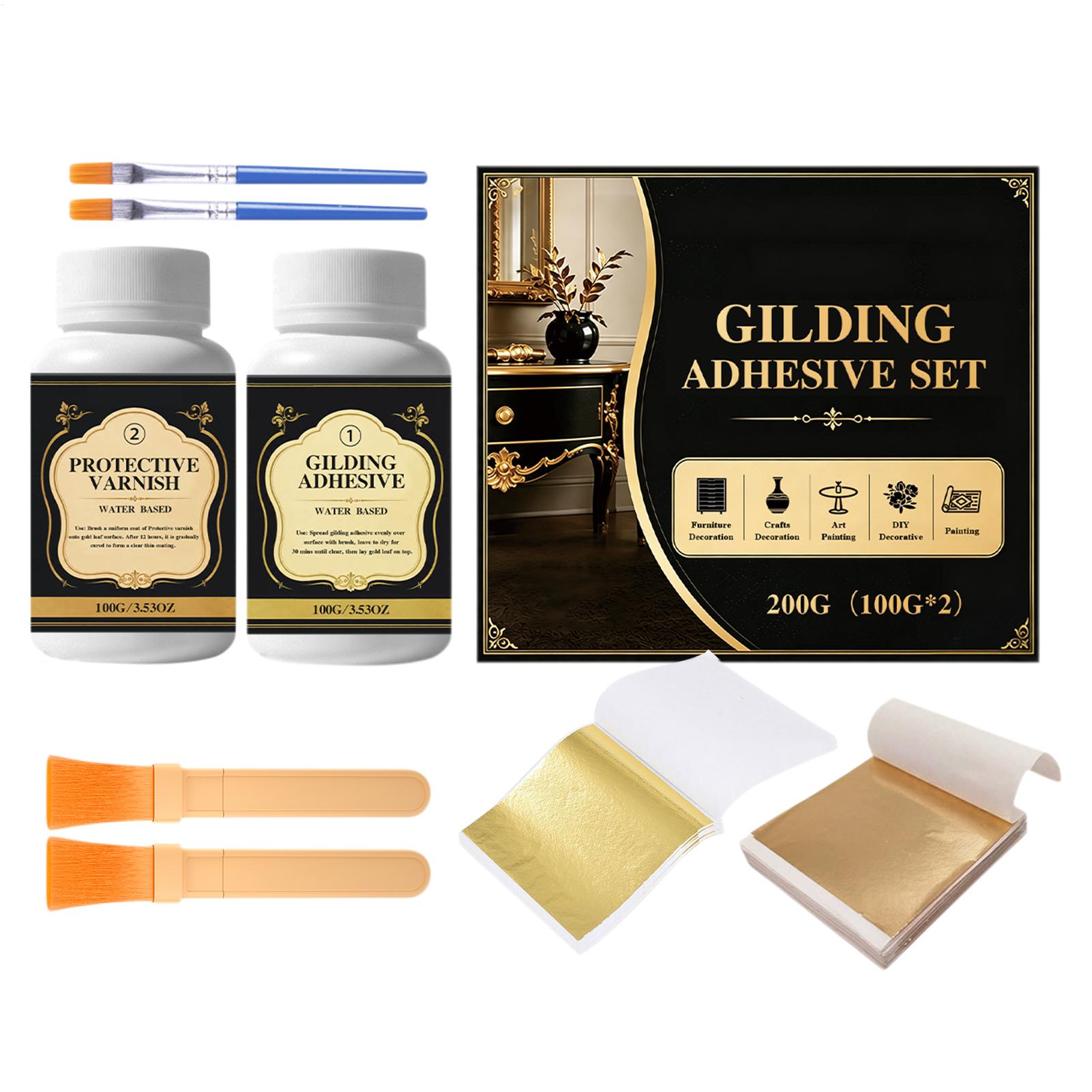 Gilding Adhesive Water-Based L - Art Craft With Leaves recension och pris