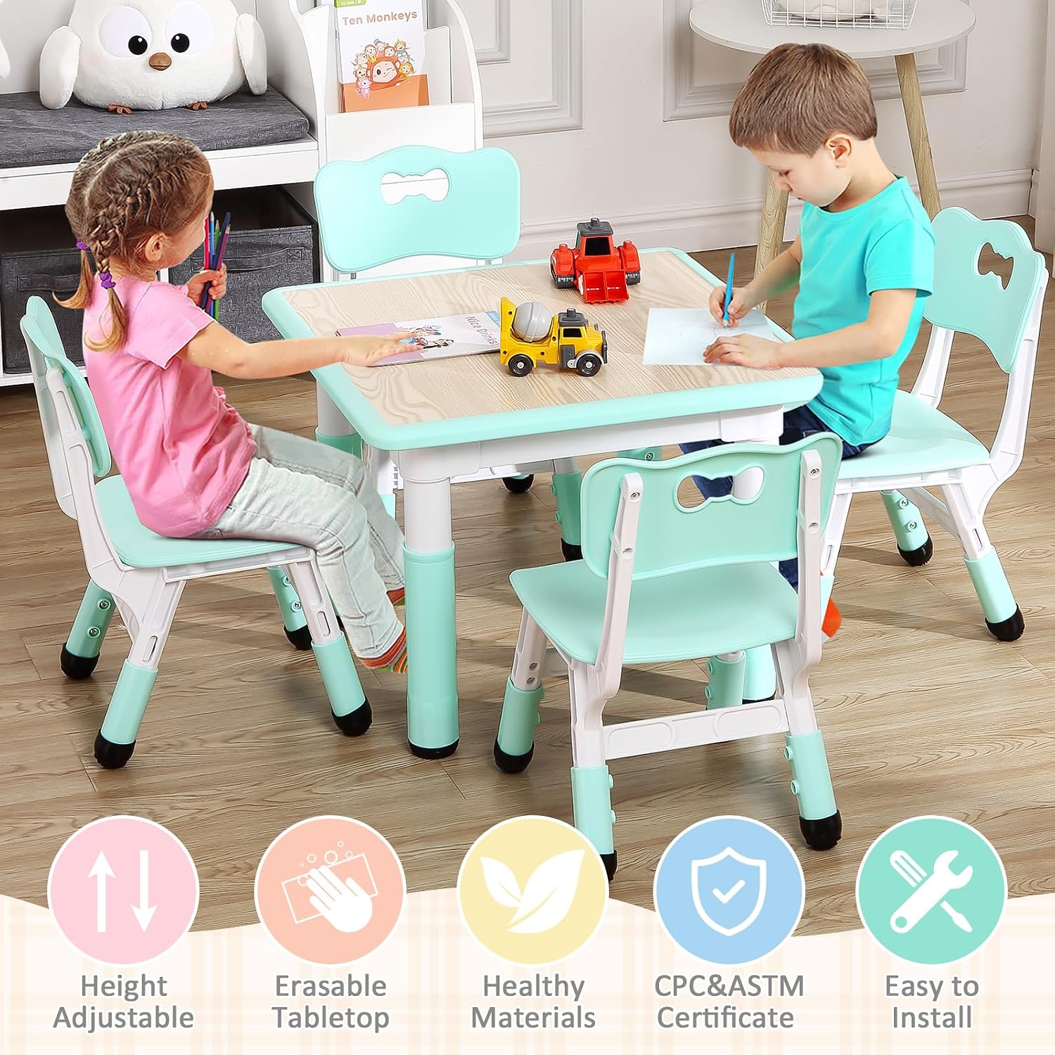 TackView 23inch Kids Table and - Art Craft Toddler recension och pris