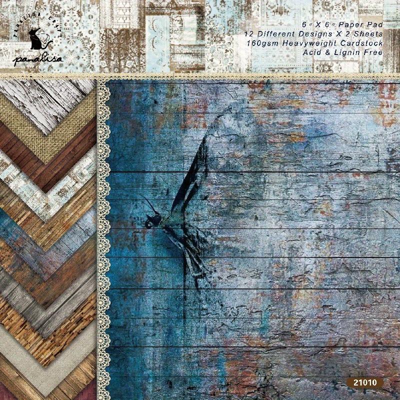 24 Sheets/Set Vintage Craft Pa - Art Craft Background recension och pris