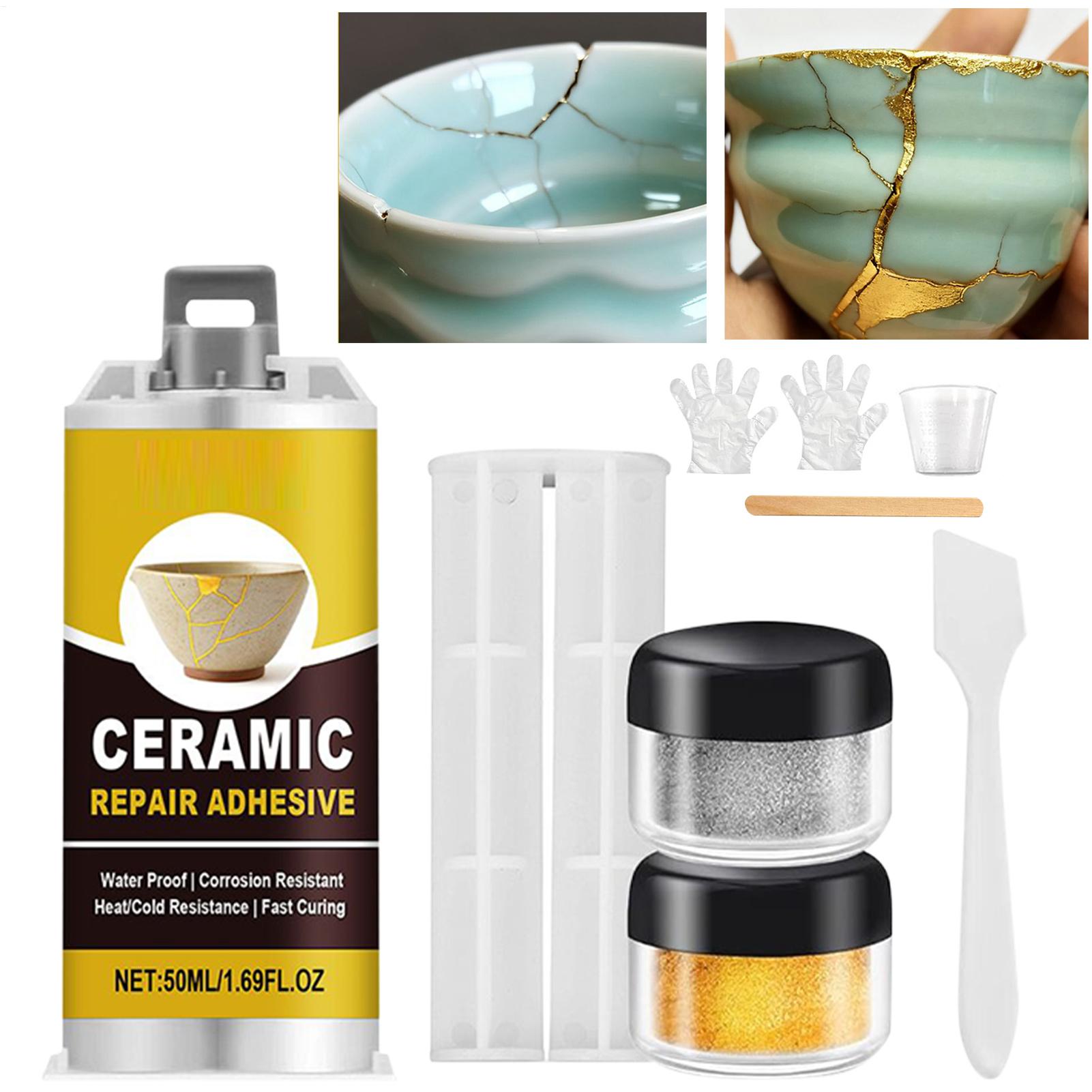 Porcelaine Repair Kit Gold Cer - Art Craft Workshop recension och pris