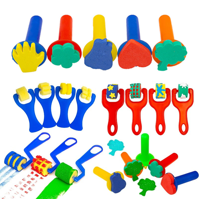 Children Toddler Sponge Stamp  - Art Craft Toddler recension och pris