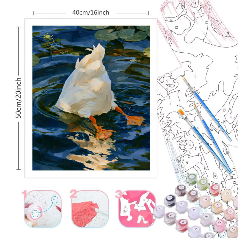 Paint By Numbers Kit for Adult - Art Craft Letter A recension och pris