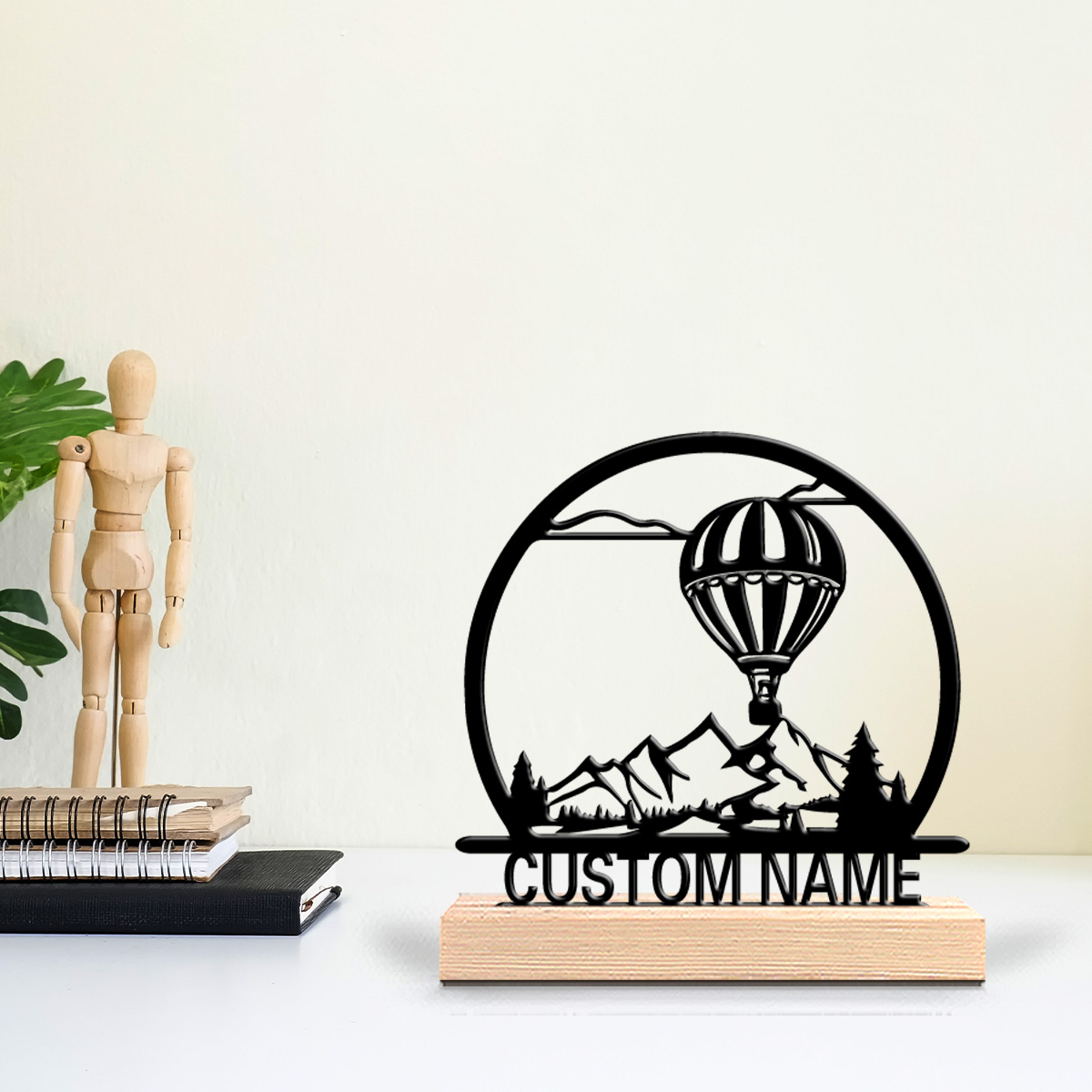 1pc Hot air balloon Customized - Art Craft Us recension och pris