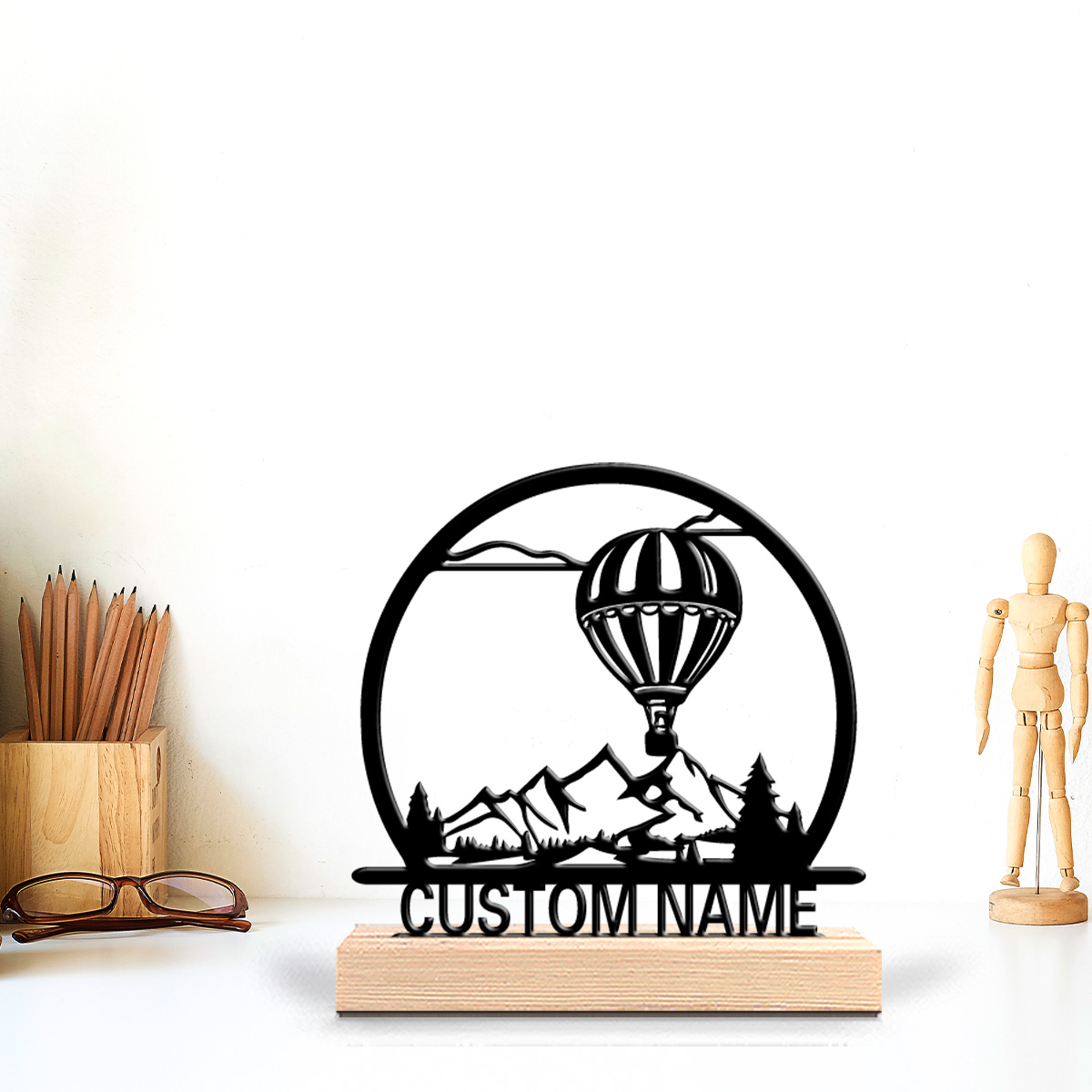 1pc Hot air balloon Customized - Art Craft Us recension och pris