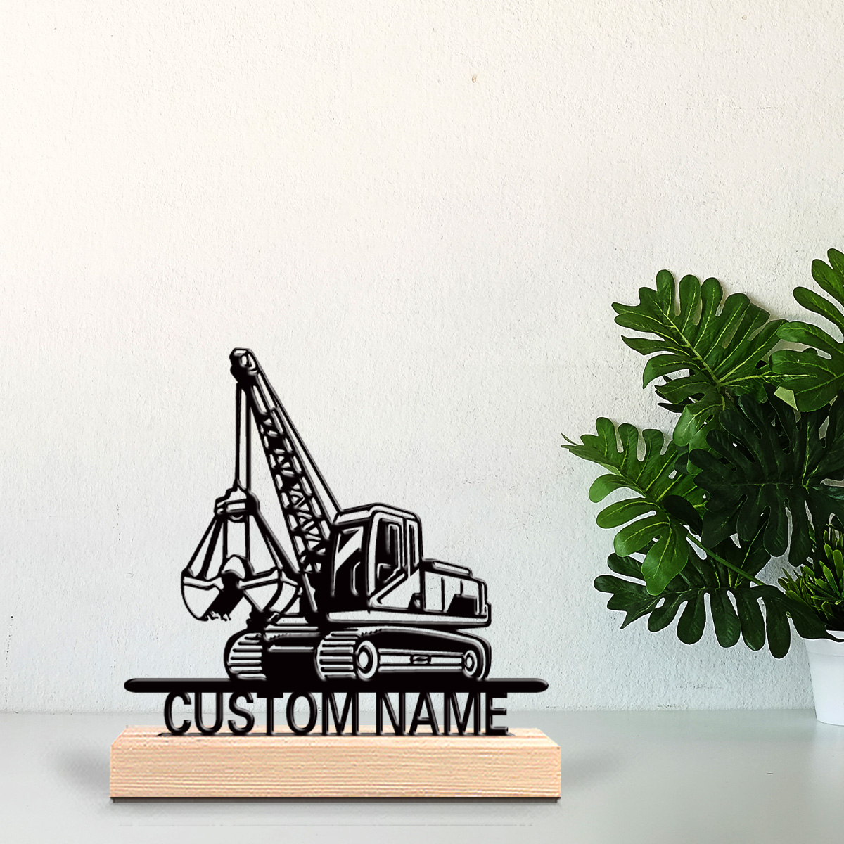 1pc tractor Customized Letter  - Art Craft Us recension och pris