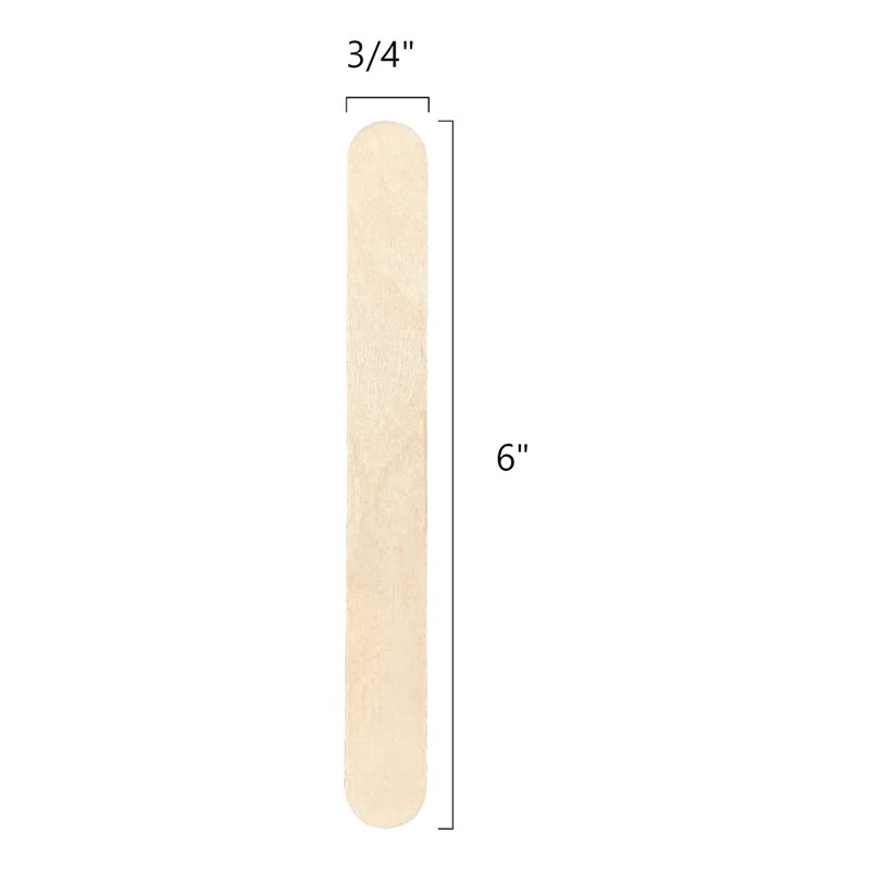 DTA4 500Pcs Wooden for Craft S - Art Craft Jumbo recension och pris