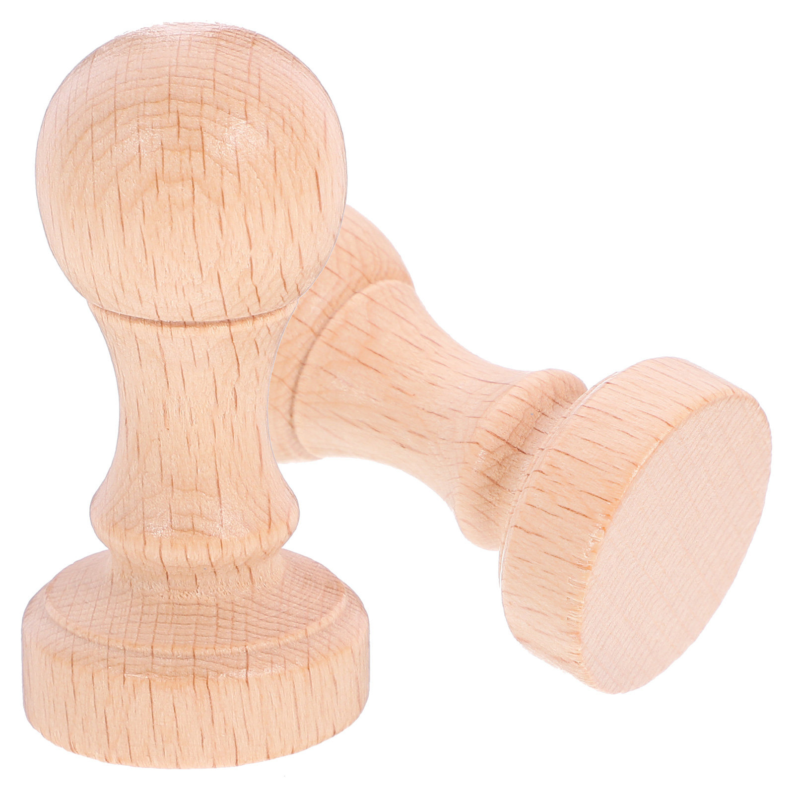 2Pcs Lightweight Wooden Stamp  - Art Craft Letter A recension och pris