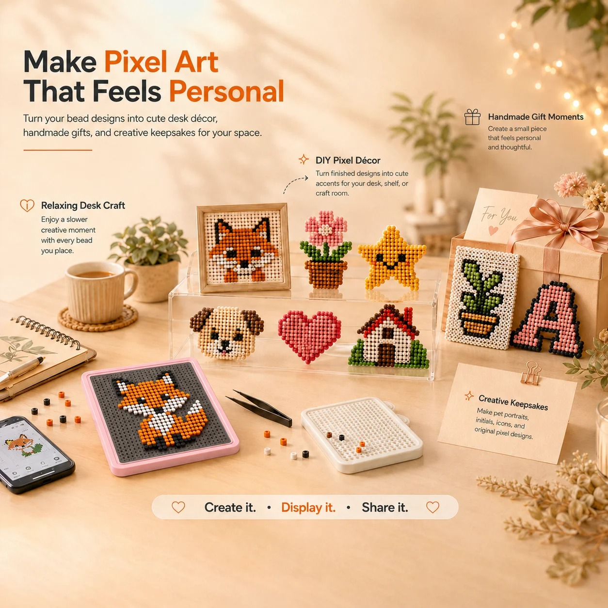 LED Smart Bead Art Board App C - Art Craft App recension och pris