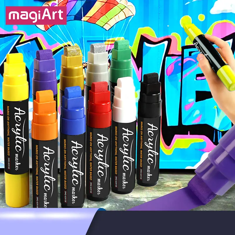 10 Colors/set 15mm Jumbo Perma - Art Craft Jumbo recension och pris