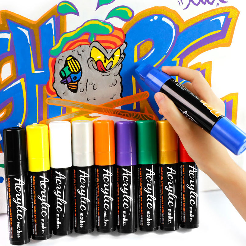 10 Colors/set 15mm Jumbo Perma - Art Craft Jumbo recension och pris