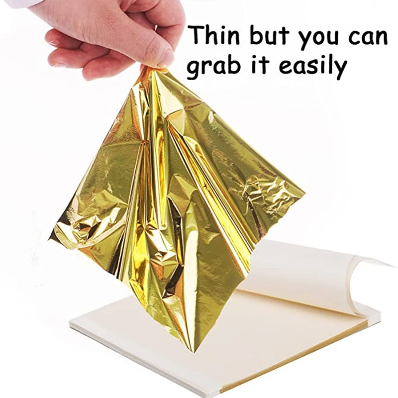 200Pcs Golden Leaf Foil Leaf S - Art Craft With Leaves recension och pris