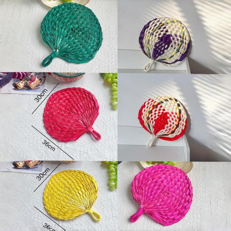 Chinese Style Handmade Fan Ret - Art Craft With Leaves recension och pris