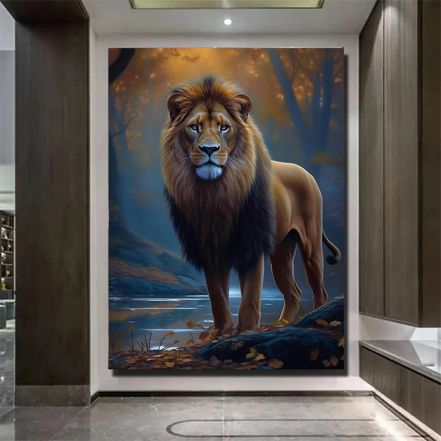 5D Diamond Art Kit Jungle Anim - Art And Craft Jungle recension och pris