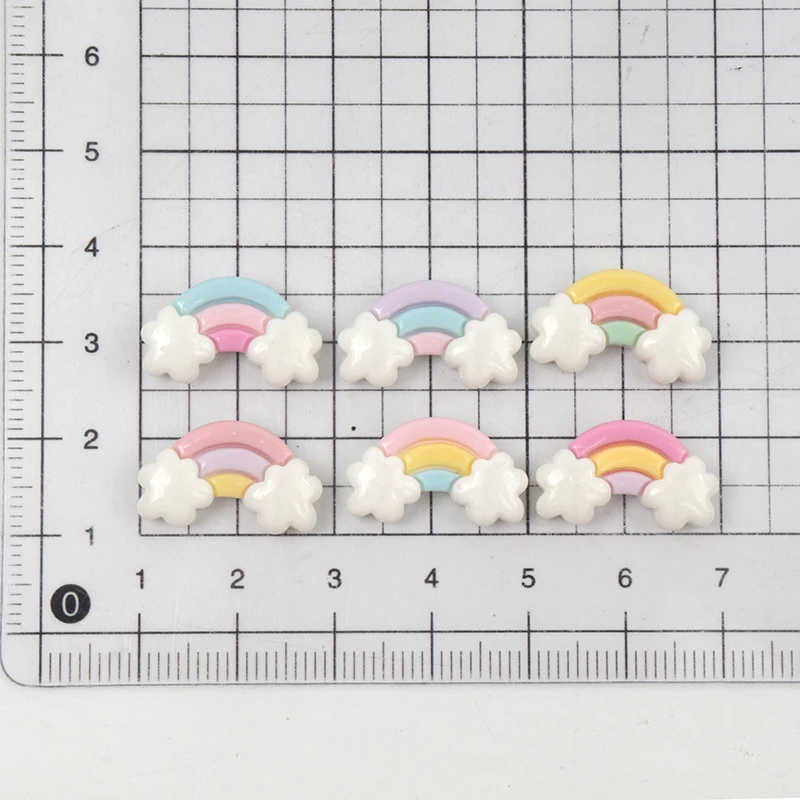 30Pcs/300pcs Mini Resin Rainbo - Art Craft Toddler recension och pris