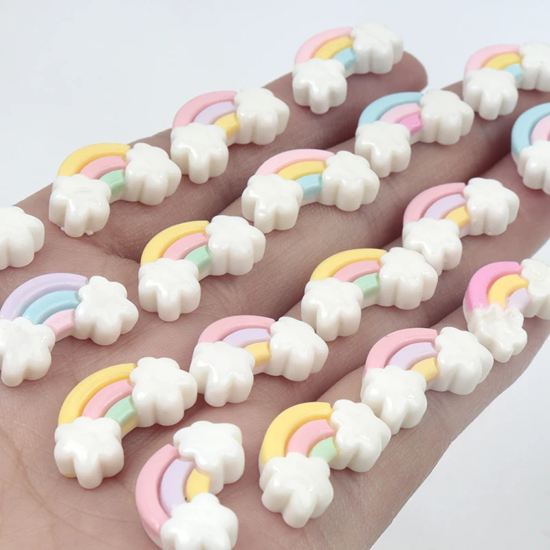30Pcs/300pcs Mini Resin Rainbo - Art Craft Toddler recension och pris