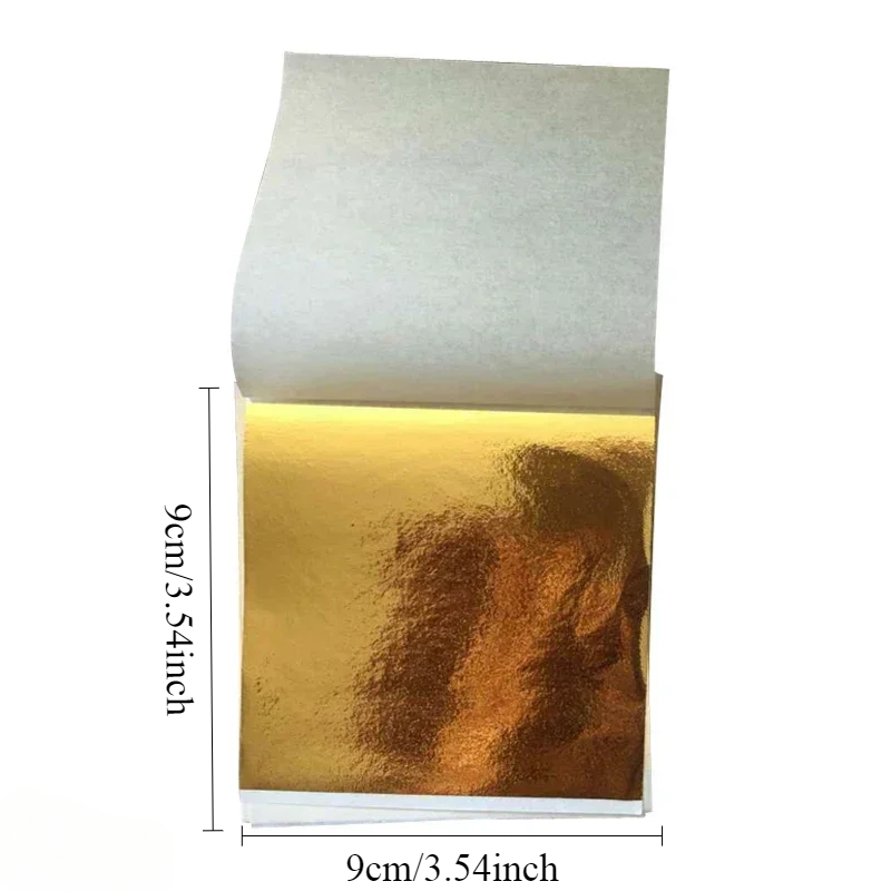 500 Sheets Imitation Gold Silv - Art Craft With Leaves recension och pris