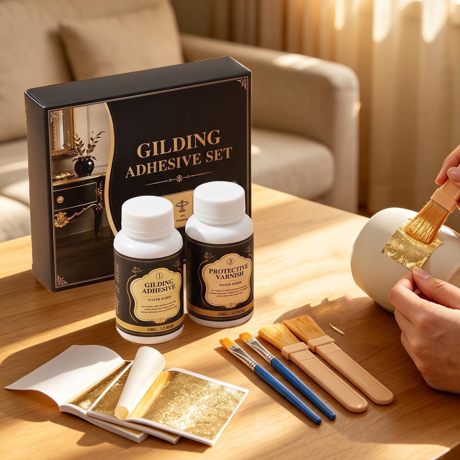 Gilding Adhesive Water-Based L - Art Craft With Leaves recension och pris