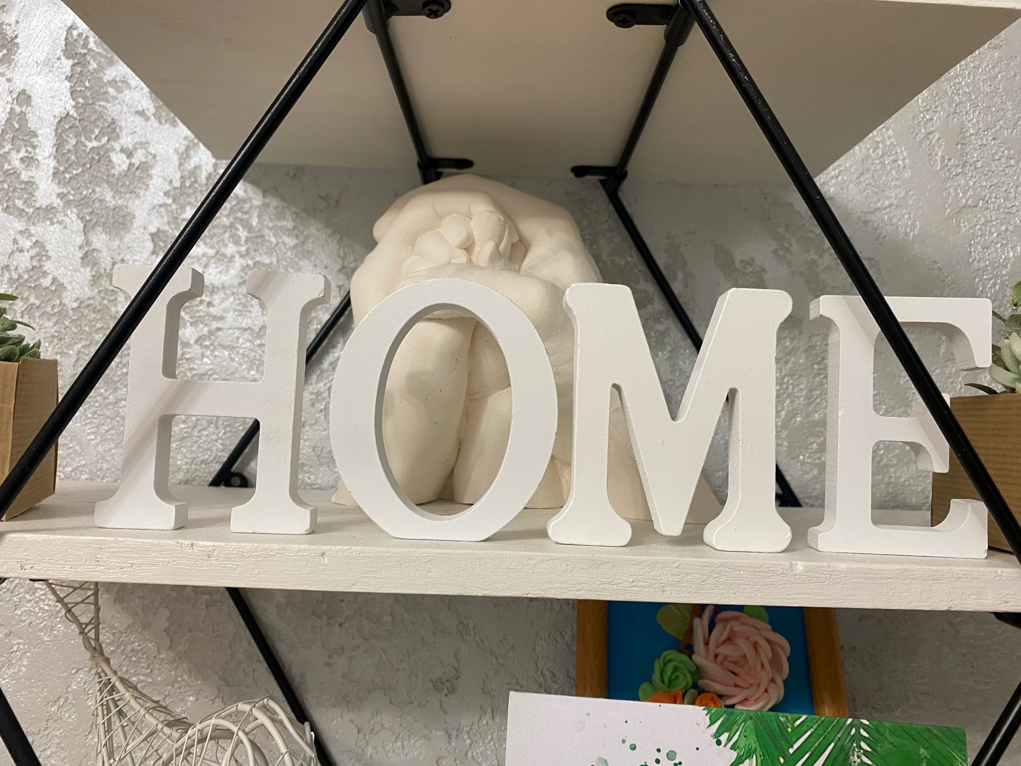 1pc 8CM White Wooden Letter En - Art Craft Letter A recension och pris