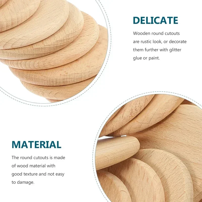 25-70mm Natural Beech Wood Rou - Art Craft Letter A recension och pris