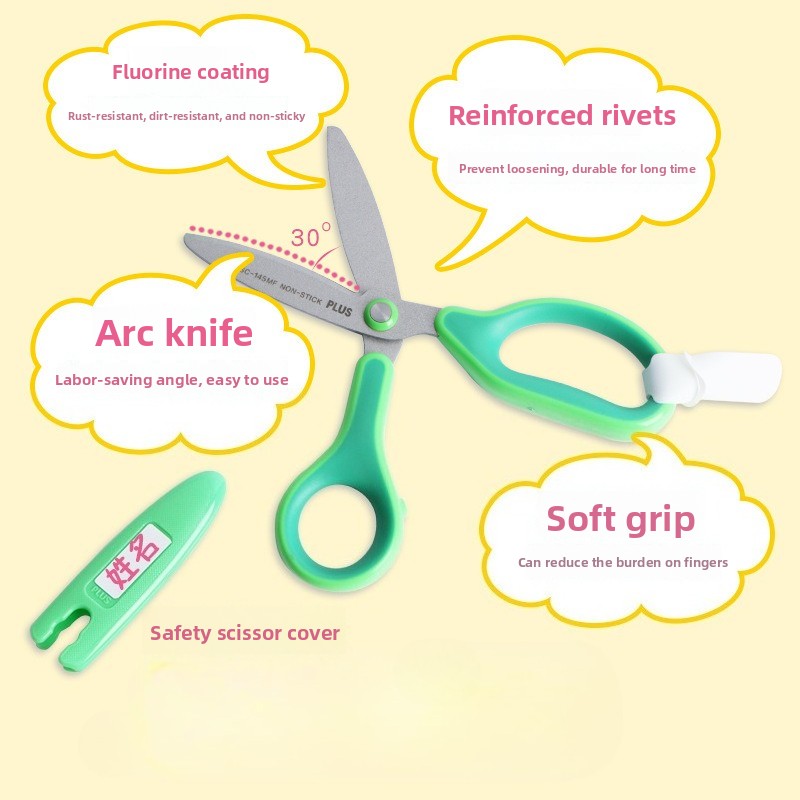 Kids Safety Scissors with Prot - Art Craft Toddler recension och pris