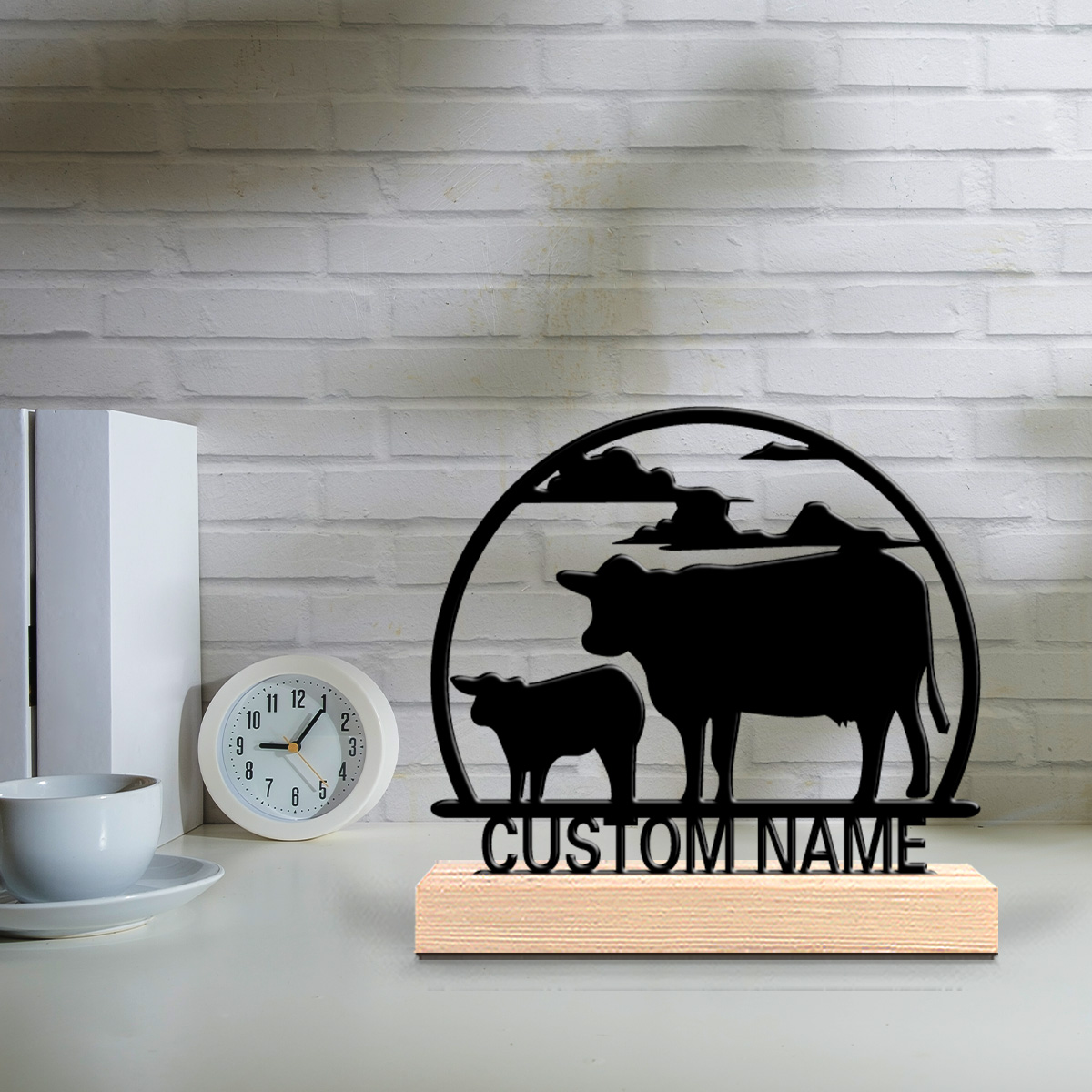 1pc Fashion Cow Customizable N - Art Craft Us recension och pris