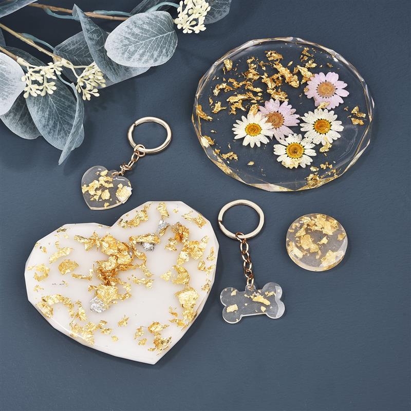 1/2/3/5/10g Imitation Gold Sli - Art Craft With Leaves recension och pris