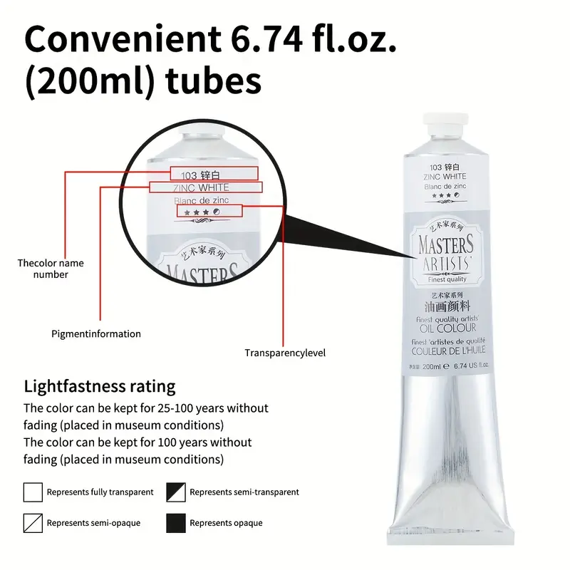 Marie's 200ml Oil Paint (6.75  - Art Craft Jumbo recension och pris