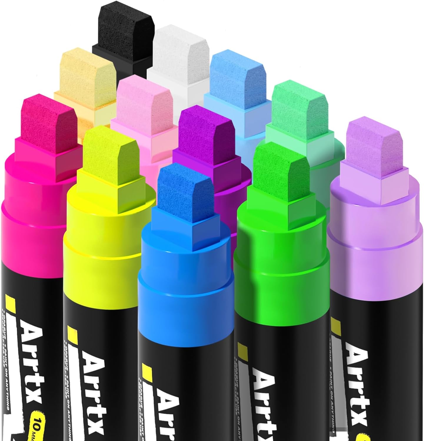 Arrtx Acrylic Paint Markers, 1 - Art Craft Jumbo recension och pris